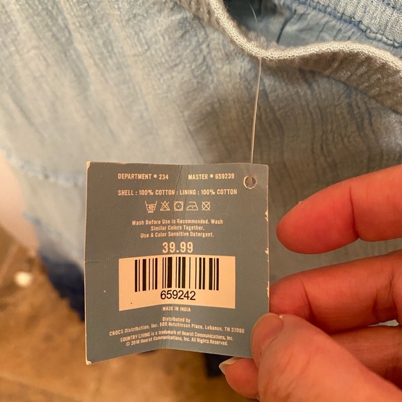 Blue Ombre Maxi Skirt NWT Medium - Picture 2 of 6